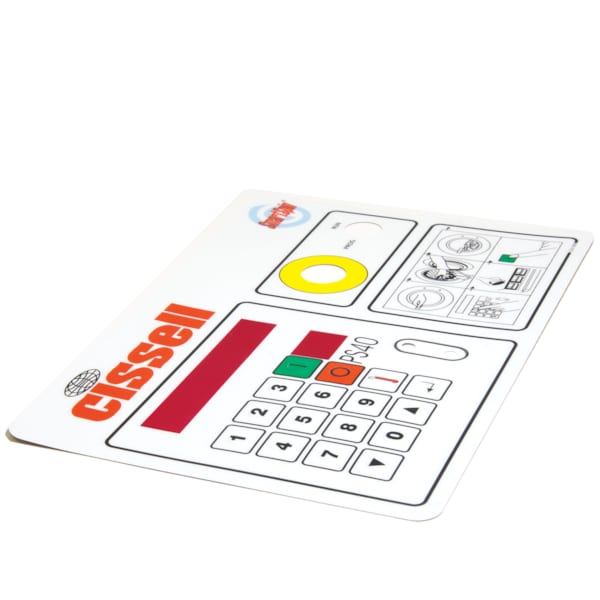 DECAL PNL CNTRL CISSELL